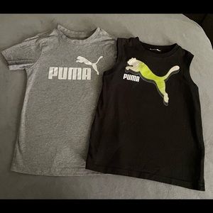 Puma boys shirts Size 6